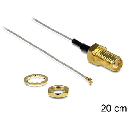 Delock antenna kábel SMA jack > MHF III/U.FL-LP-040 20cm (88812)