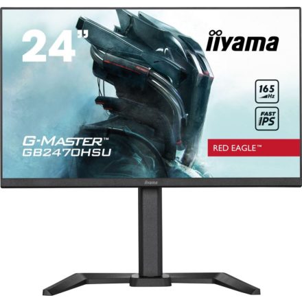 24" iiyama G-Master Red Eagle GB2470HSU-B5 LED monitor fekete