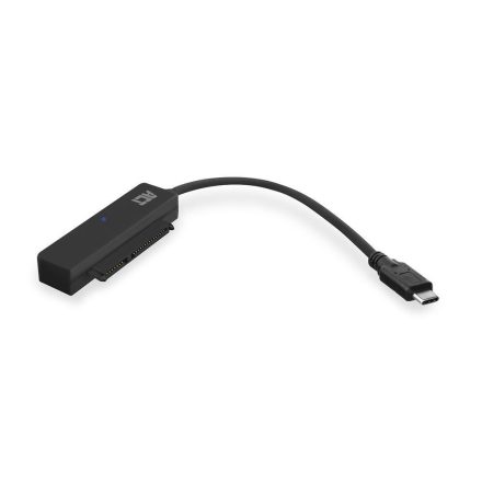 ACT AC1525 USB-C adapter kábel - 2.5" SATA/ SSD tápegység fekete