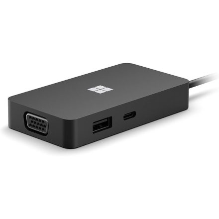 Microsoft USB-C Travel Hub fekete (161-00008)