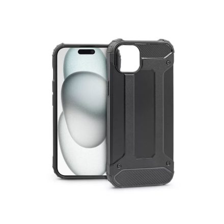 Haffner Armor Apple iPhone 15 Plus ütésálló tok fekete (PT-6854)