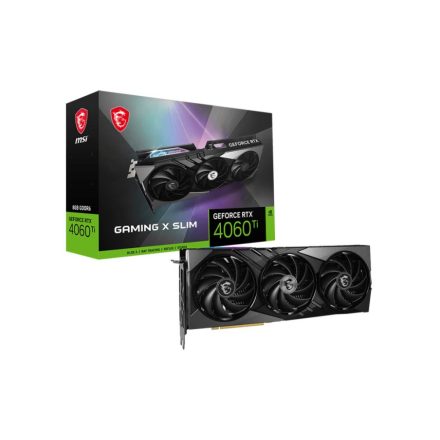 MSI GeForce RTX 4060 Ti 8GB GAMING X SLIM 8G videokártya