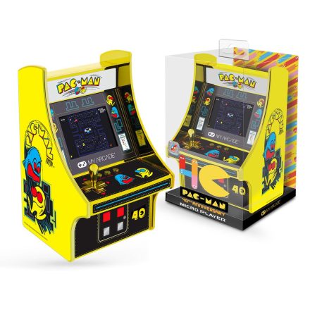 My Arcade DGUNL-3290 Pac-Man 40th Anniversary Micro Player Retro Arcade hordozható játékkonzol