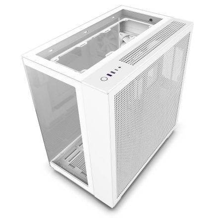 NZXT H9 Elite táp nélküli ablakos ház matt fehér (CM-H91EW-01)