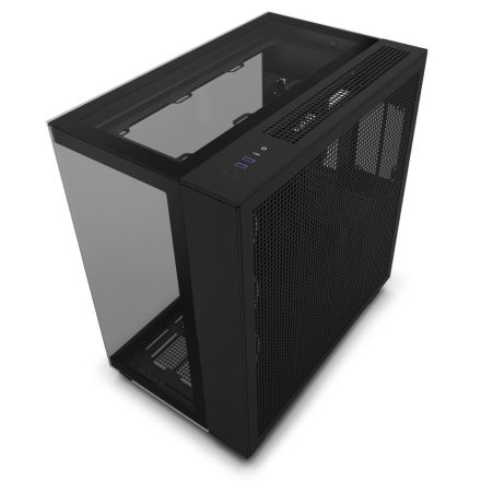 NZXT H9 Elite táp nélküli ablakos ház matt fekete (CM-H91EB-01)