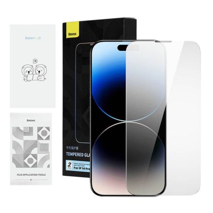 Baseus Diamond iPhone 14 Pro Max betekintésvédő edzett üvegfólia (P60012018201-00)