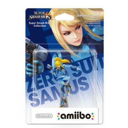 Nintendo amiibo Smash Zero Suit Samus 40 figura (NIFA0640)