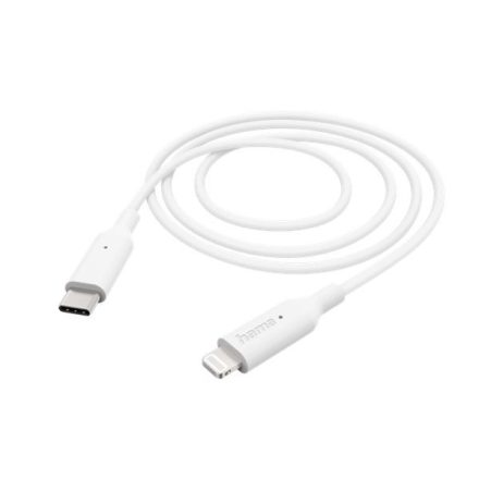 Hama 201598 USB-C töltőkábel 1m fehér