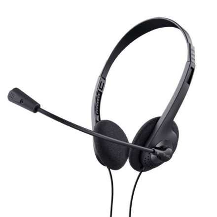 Trust Basics Headset fekete (24659)