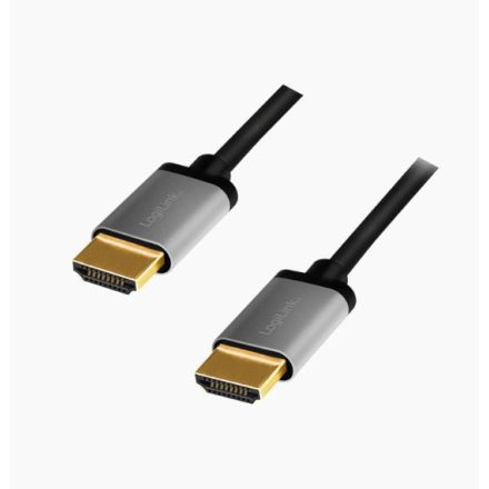 Logilink HDMI kábel A/M - A/M 4K/60 Hz alu 1m (CHA0100)