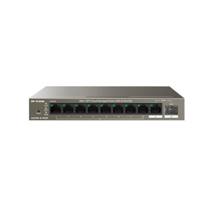 IP-COM 4x PoE + 2x Gigabit switch (G2210P-8-102W)