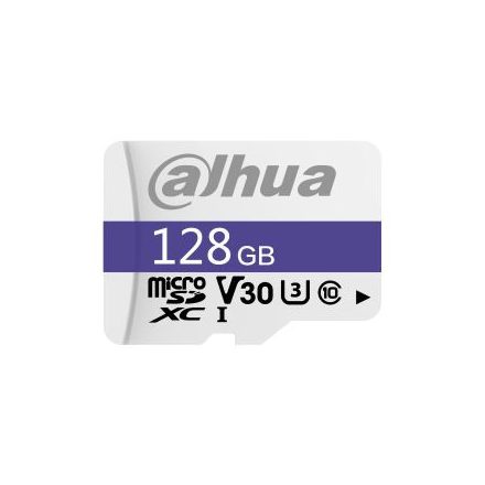 128GB microSDXC Dahua C100 CL10 U3 V30 memóriakártya (DHI-TF-C100/128GB)