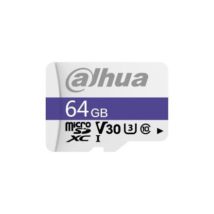 64GB microSDXC Dahua C100 CL10 U3 V30 memóriakártya (DHI-TF-C100/64GB)