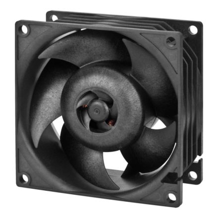 Arctic S8038-7K ház hűtő ventilátor 8cm 4db/csomag fekete (ACFAN00292A)