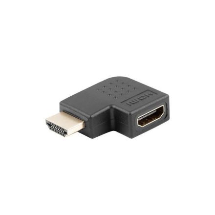 Lanberg HDMI apa- HDMI anya 90 fokos adapter (AD-0035-BK)