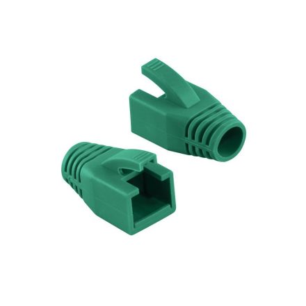 Logilink RJ45 törésgátló 8mm, 50db zöld (MP0035G)