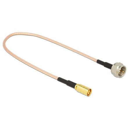 Delock F Csatlakozó > SMB jack antenna kábel 25cm (13001)