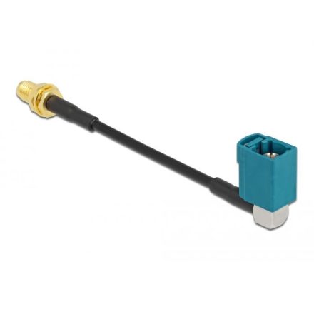 Delock FAKRA Z 90 -SMA RG-174 antenna kábel 10cm (88725)