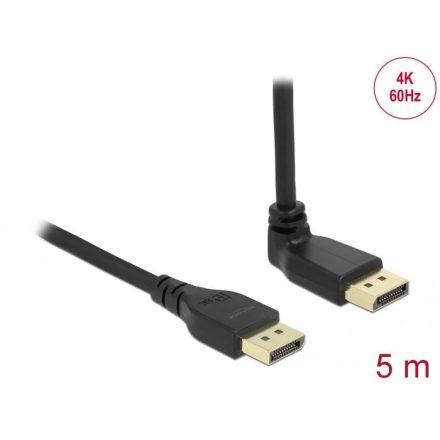 Delock DisplayPort 1.2 kábel 4K 60 Hz 5m (87827)