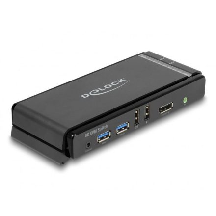 Delock DisplayPort 1.4 KVM switch 8K 60 Hz USB 5 Gbps (11476)