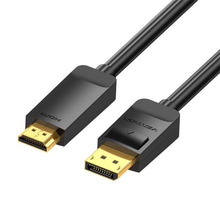 Vention Display Port - HDMI átalakító kábel 2m fekete (HAGBH)