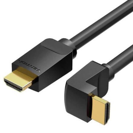 Vention HDMI kábel 90° 2m fekete (AARBH)