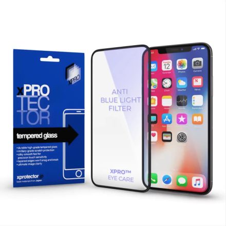 Xpro Apple iPhone 15 Pro Max Anti-Blue Light 2.5D kékfény szűrős kijelzővédő (129539)