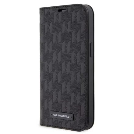 Karl Lagerfeld Apple iPhone 14 Flip tok fekete KLBKP14SSANKCPK (127868)