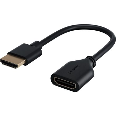 Goobay HDMI apa - HDMI anya adapter fekete (64824)