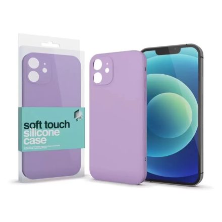 Xpro Apple iPhone 15 készülékhez soft touch silicone case lila (128894)