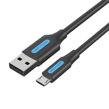 Vention USB 2.0 A - Micro-B kábel 3A 3m fekete (COLBI)