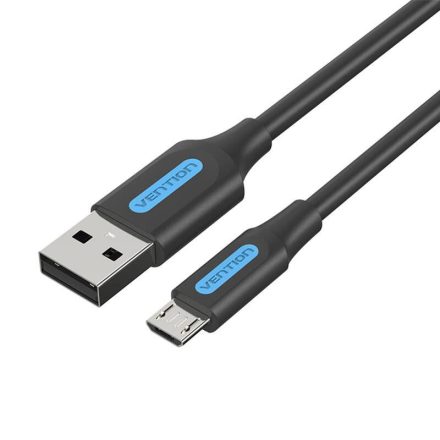 Vention USB 2.0 A - Micro-B kábel 3A 2m fekete (COLBH)