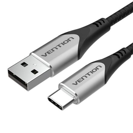 Vention USB 2.0 A - USB-C kábel 3A 1m szürke (CODHF)