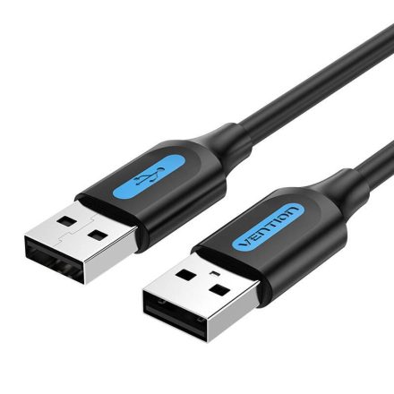 Vention USB 2.0 A kábel 0,25m fekete (COJBC)