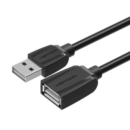 Vention USB 2.0 hosszabító kábel 2m fekete (VAS-A44-B200)