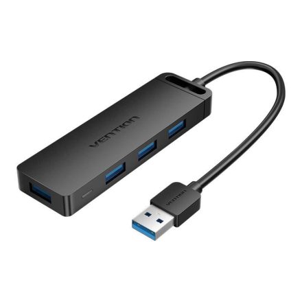 Vention USB 3.0 4 portos HUB 0,15m fekete (CHLBB)