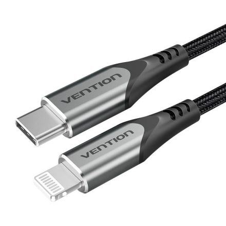 Vention USB-C - Lightning kábel 2m szürke (TACHH)