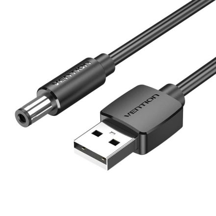 Vention USB - DC tápkábel 5,5mm 1m fekete (CEYBF)