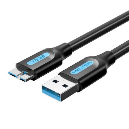 Vention USB 3.0 A - Micro-B kábel 1m fekete (COPBF)