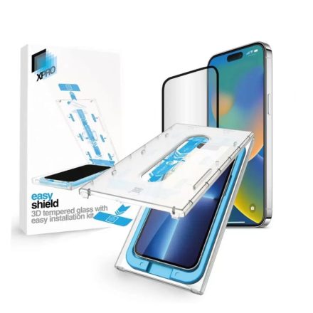 XPRO Easy Shield Apple iPhone 13 Pro Max/14 Plus Tempered Glass 3D kijelzővédő üveg (127702)