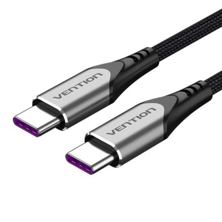 Vention USB-C 2.0 kábel 5A 0,5m szürke (TAEHD)