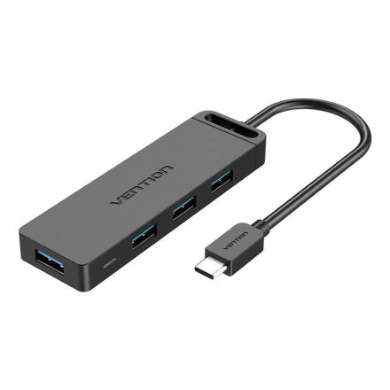 Vention USB-C 3.0 4 portos HUB 0,5m fekete (TGKBD)