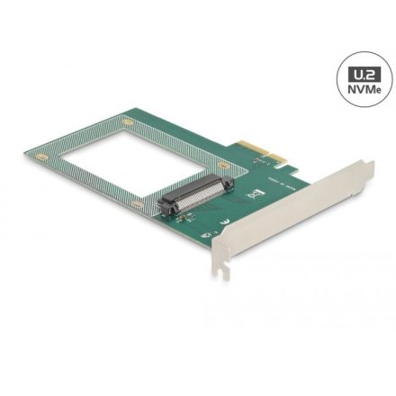 Delock PCI Express x4-kártya - 1 x belső U.2 NVMe SFF-8639 (90081)