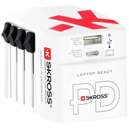 SKROSS AC65PD utazó adapter (1302333)