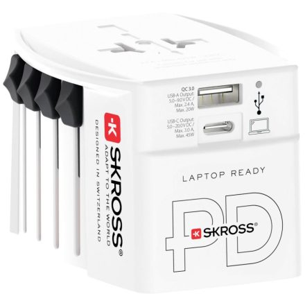 SKROSS MUV AC45PD utazó adapter (1302975)