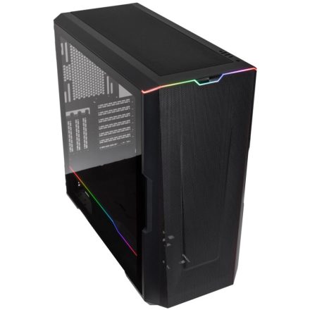 Phanteks Eclipse G500A DRGB táp nélküli ablakos ház fekete (PH-EC500GA_DBK01B)