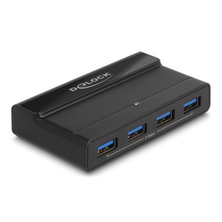 Delock USB 5Gbps kapcsoló 4 db eszköz és 2 db kiszolgáló (88066)