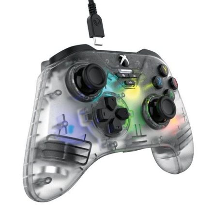 snakebyte GamePad RGB X vezetékes Xbox Series X/S kontroller átlátszó (SB922350)