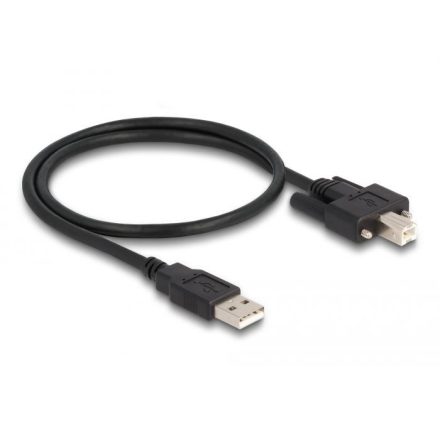 Delock USB 2.0 A - B-Típusú dugó kábel 0,5m (87197)