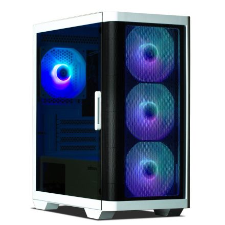 Zalman M4 WHITE táp nélküli ablakos mATX ház fehér